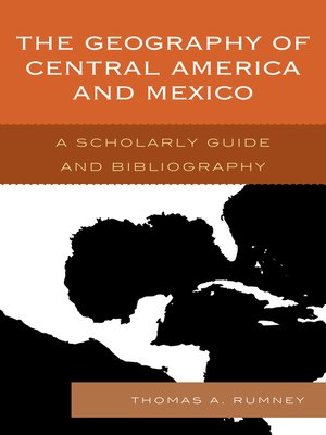 cover image of The Geography of Central America and Mexico